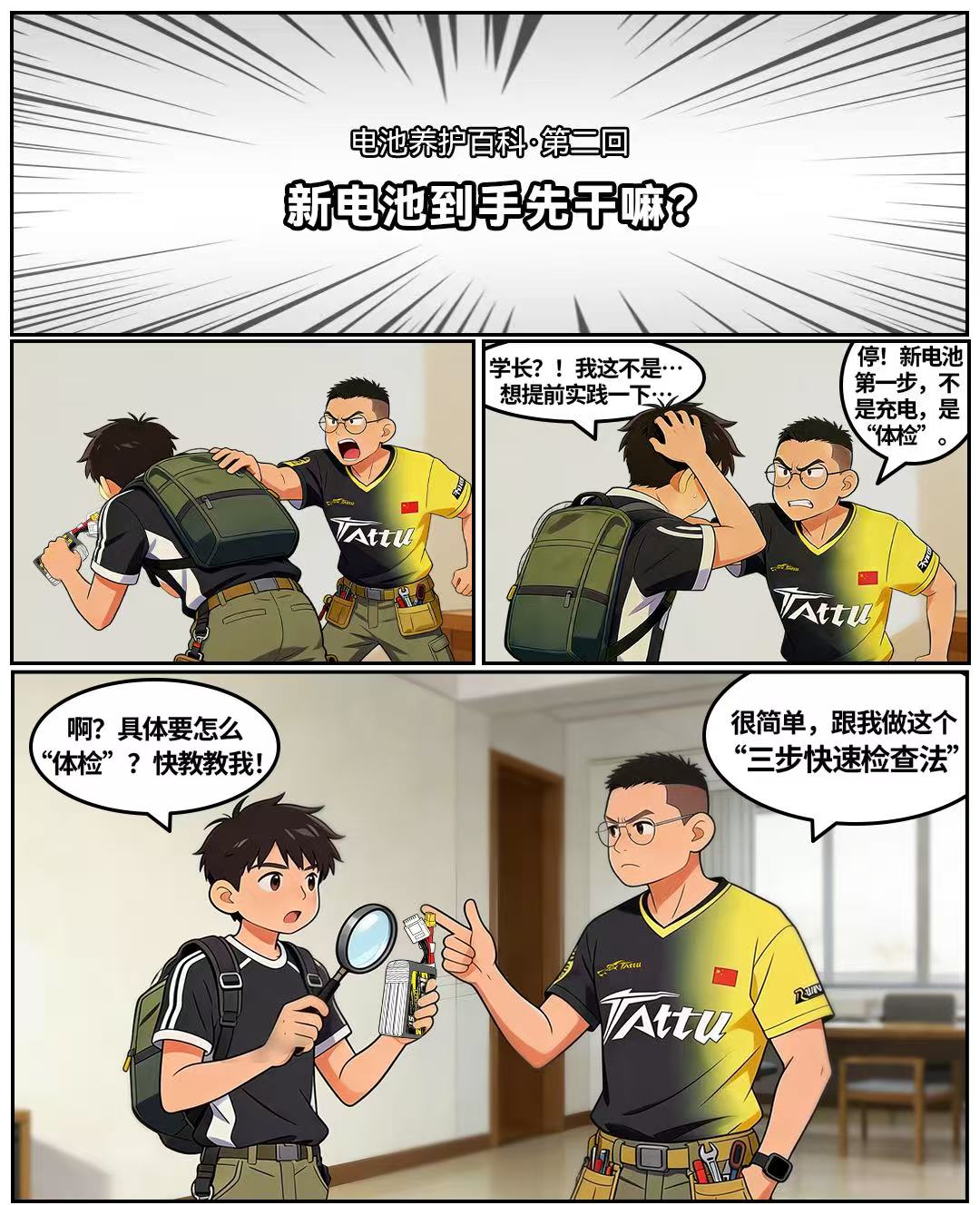 穿越機(jī)電池到手先干嘛